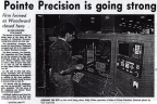 Documenting the history of Woodward and their spin-off company called Pointe Precision LLC.